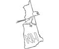 New Hampshire Map