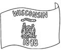 Wisconsin Flag Of 1848