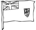 Flag Day 3 Coloring Page