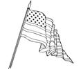 Flag Day Coloring Page