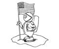 Th Of July Usa Astronaut