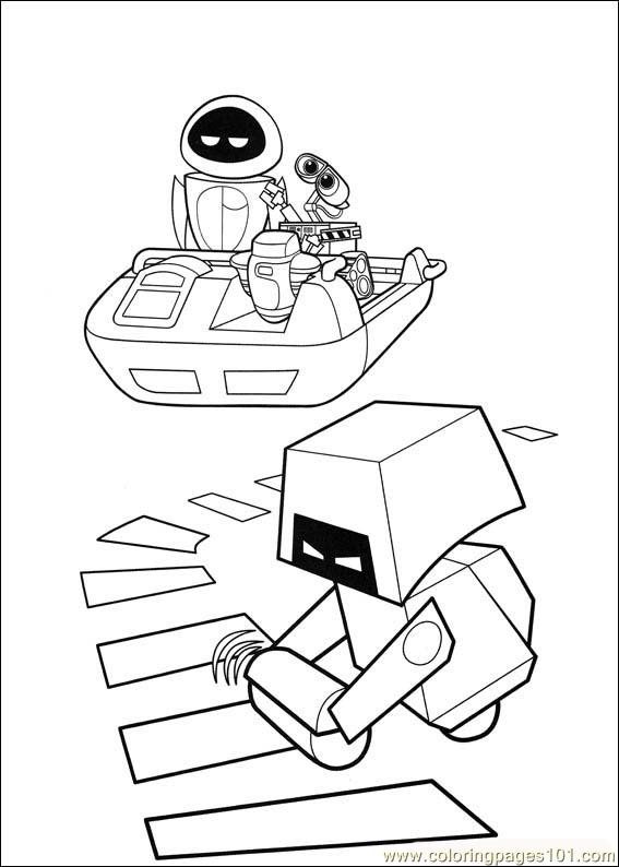 Jennylynnbowtique Wall E Coloring Sheets