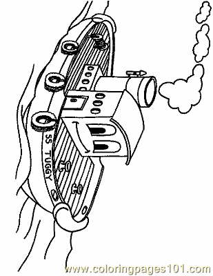 Boat Coloring Page 10 Copy