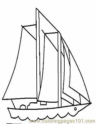Boat Coloring Page 11 Copy