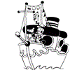 Boat Coloring Page 08