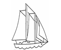 Boat Coloring Page 11 Copy