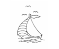 Boat Coloring Page 13