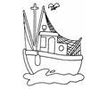 Boat Coloring Page 14 Copy