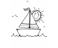 Boat Coloring Page 16 Copy