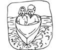 Couple In A Little Boat