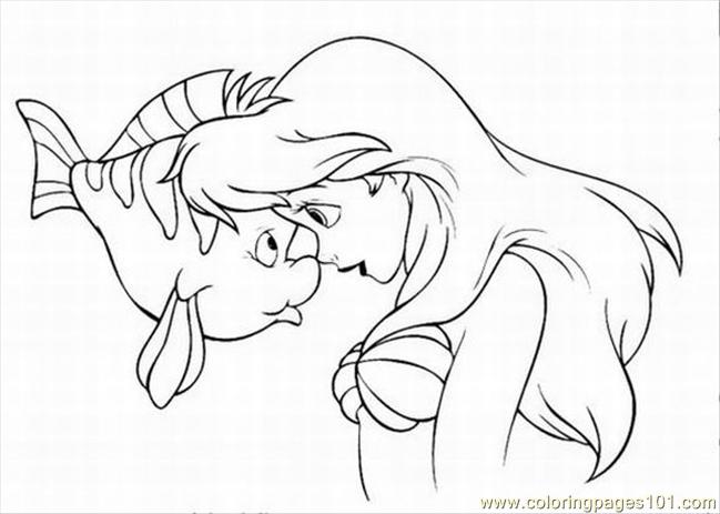 Coloring Pages Mermaid Coloring Pages 5 Lrg (Animals > Whale) - free