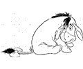 Eeyore Is Looking At Its Tail