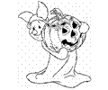 Piglet In Halloween Costume