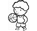 Basketball Coloring Page 04