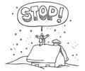Winter Coloring Page
