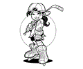 Winter Sports Coloring Page 04