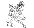 X Men Coloring Page 06