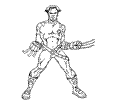 X Men Coloring Page 07