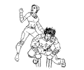 X Men Coloring Page 15