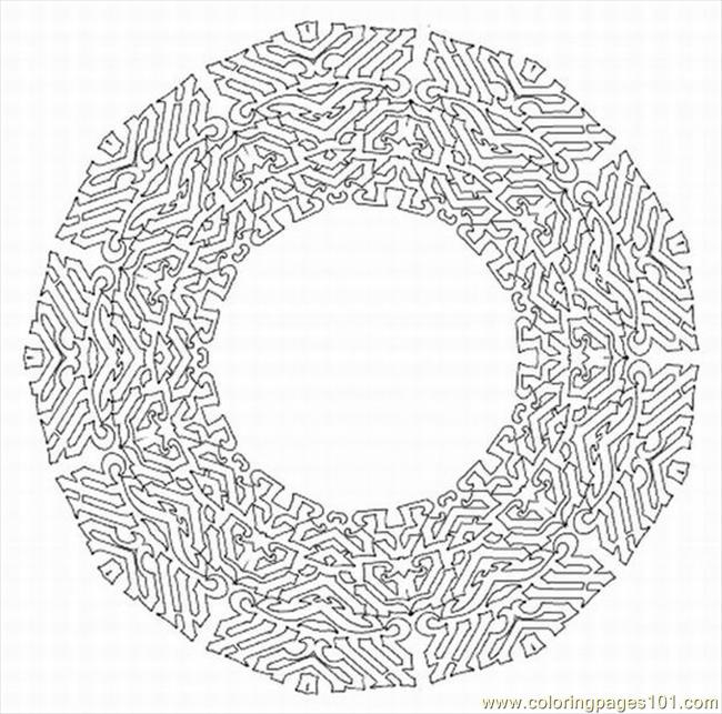 kaleidoscope activity coloring pages - photo #9