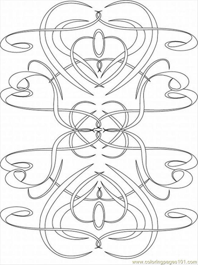 kaleidoscope coloring pages designs - photo #42
