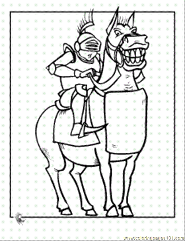 saddled horse coloring pages - photo #41