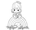 Moments Rainbow Coloring Page