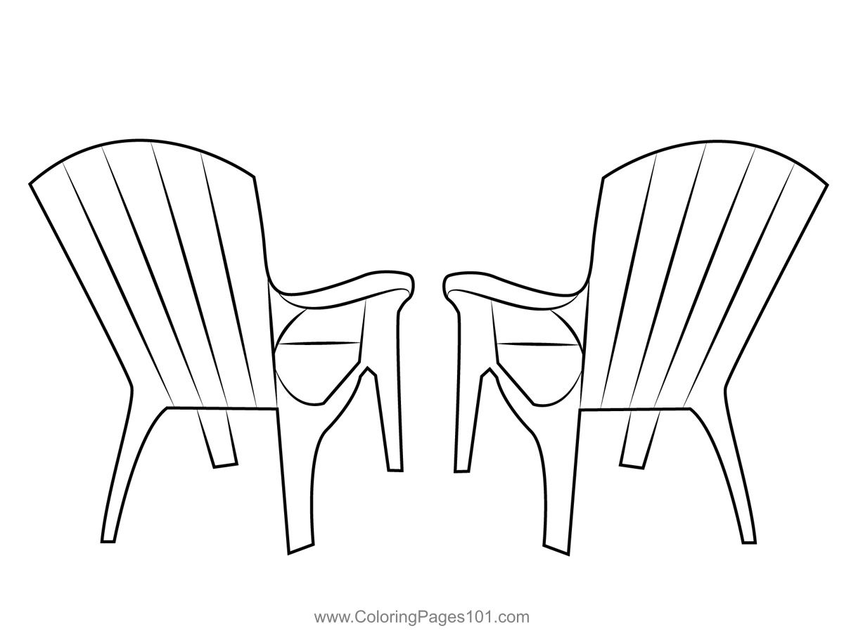 Chairs Coloring Page for Kids - Free Furnitures Printable Coloring Pages  Online for Kids 