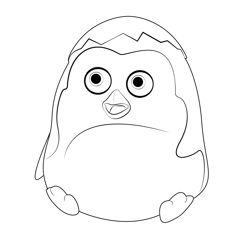 Penguin 7 Coloring Page for Kids - Free Penguins Printable Coloring ...