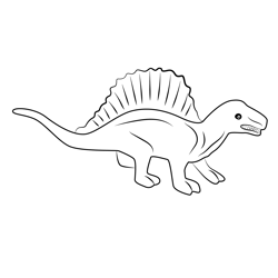 Spinosaurus Coloring Pages for Kids - Download Spinosaurus printable ...