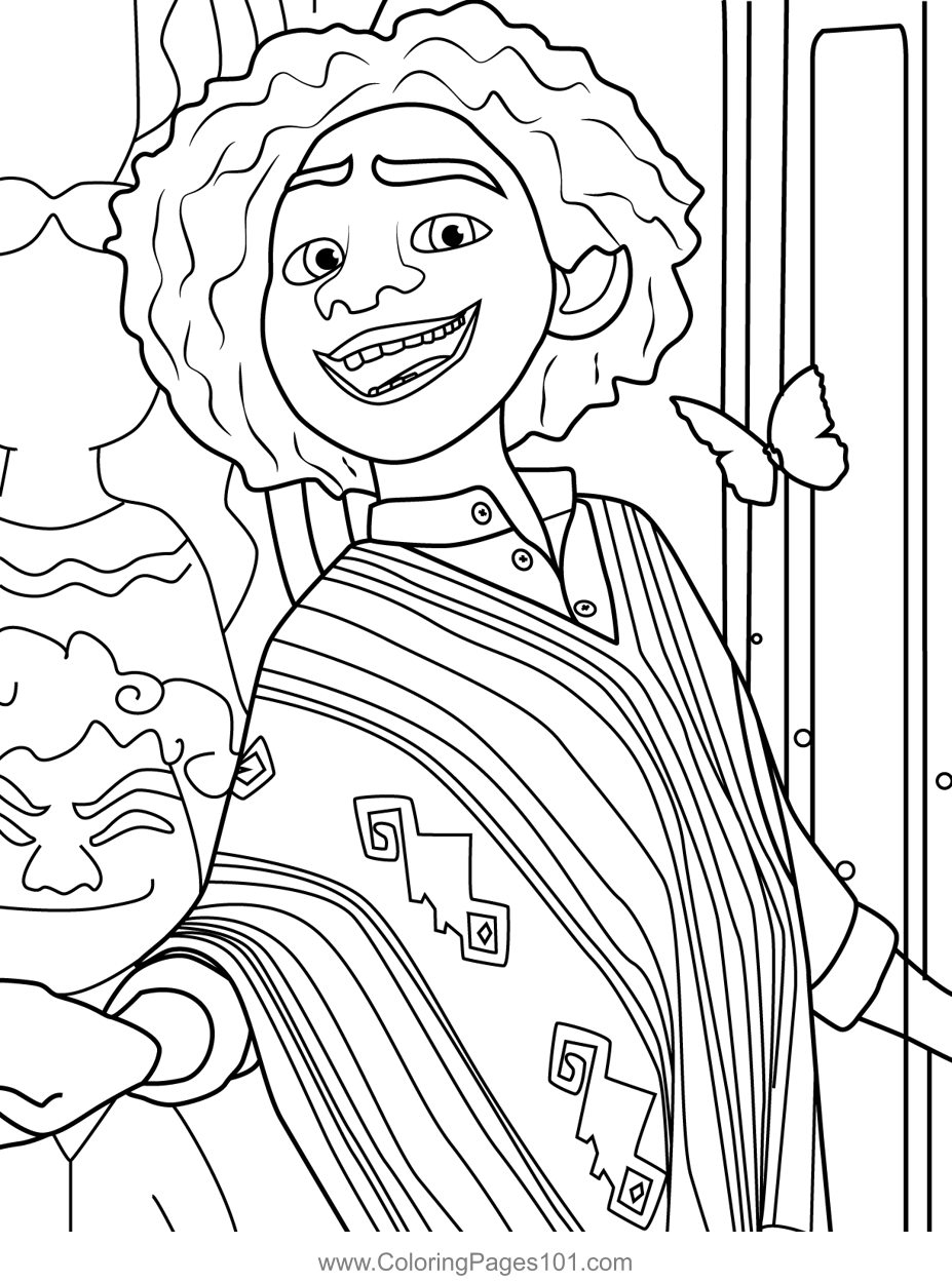 Printable Encanto Coloring Pages Prntbl concejomunicipaldechinu gov co