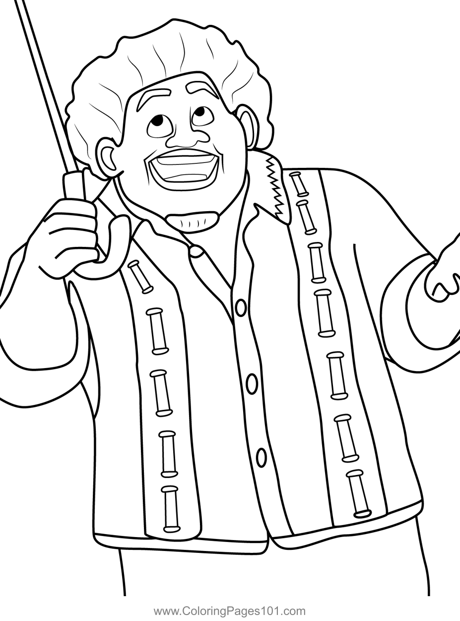 coloring pages for kids encanto