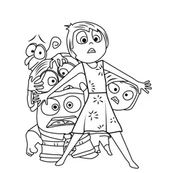 Inside Out 2 Inside Out 2 Free Coloring Page for Kids