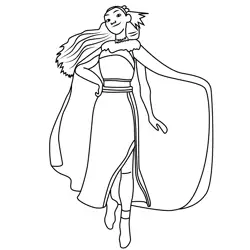 Matangi Moana 2 Free Coloring Page for Kids