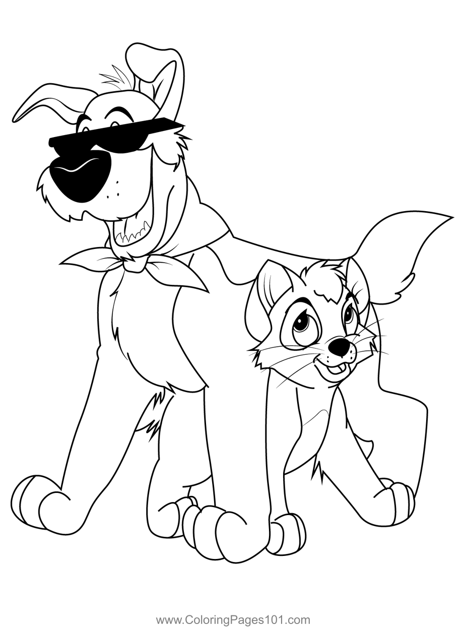 Oliver Coloring Pages