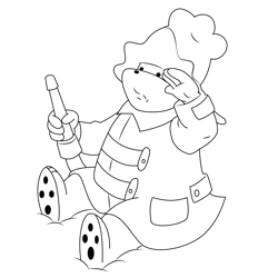Paddington Coloring Pages for Kids Printable Free Download ...