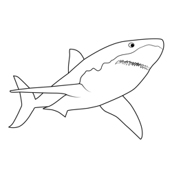 Oscar Shark Tale Coloring Page for Kids - Free Shark Tale Printable ...