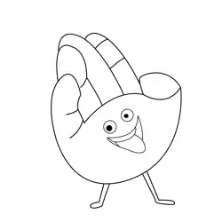 Hi5 The Emoji Movie Coloring Page