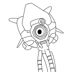 Vontra The Wild Robot Free Coloring Page for Kids