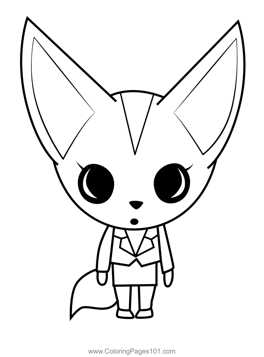 aggretsuko coloring page transparent png