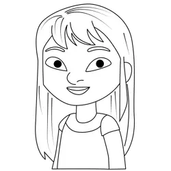 Sarai Alma's Way Free Coloring Page for Kids