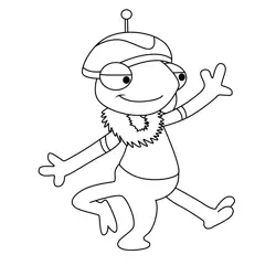 Zethro Astroblast! Free Coloring Page for Kids