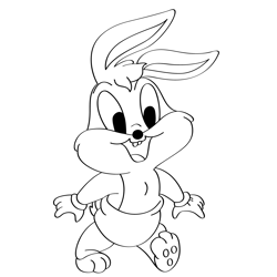 Baby Looney Tunes Coloring Pages for Kids Printable Free Download ...