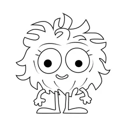 Dweezil Bubble Bath Bay Coloring Page