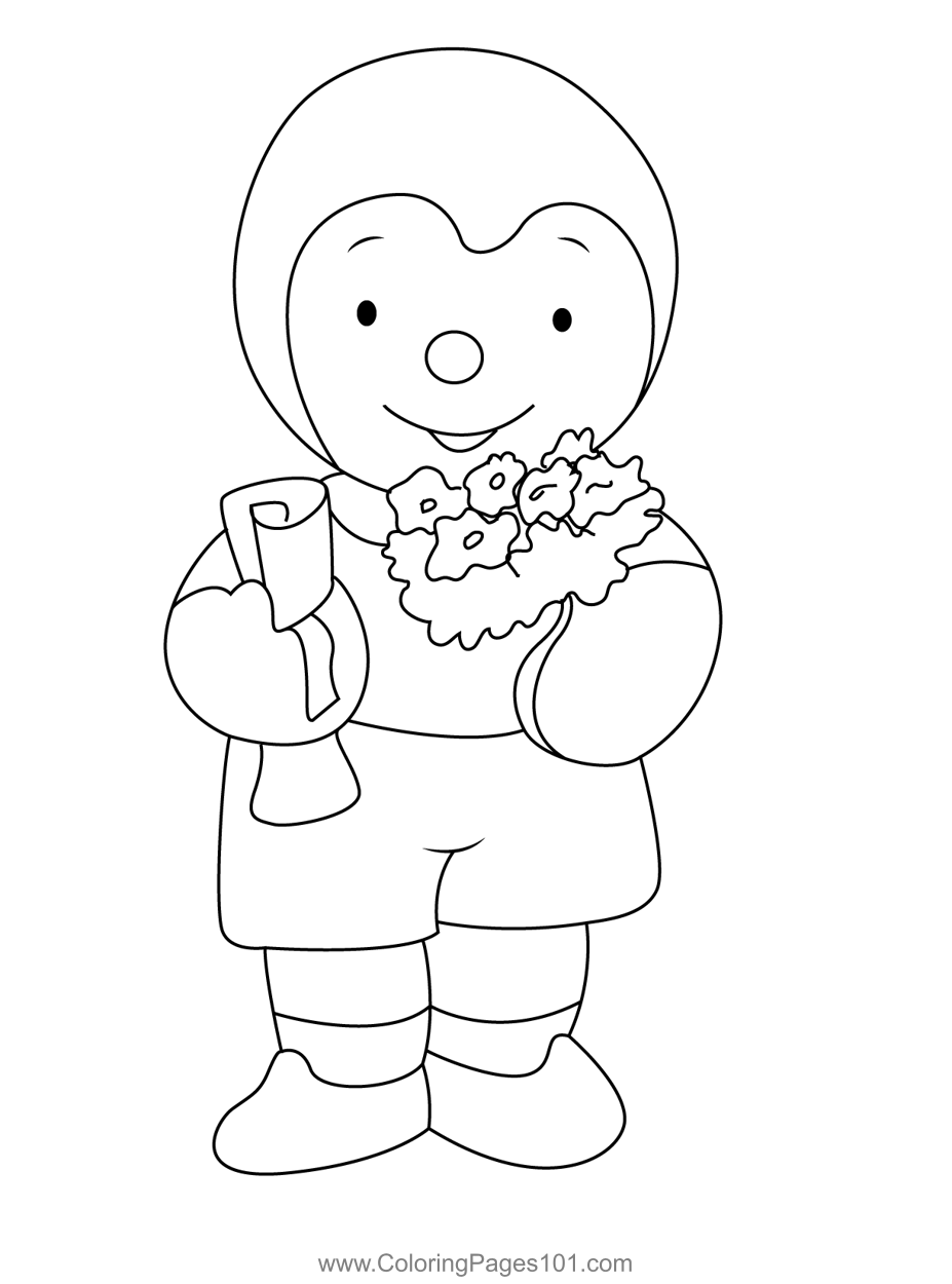 Charley With Surprise Coloring Page for Kids - Free Charley and Mimmo ...