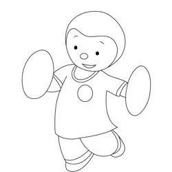 Dancing Charley Coloring Page for Kids - Free Charley and Mimmo ...