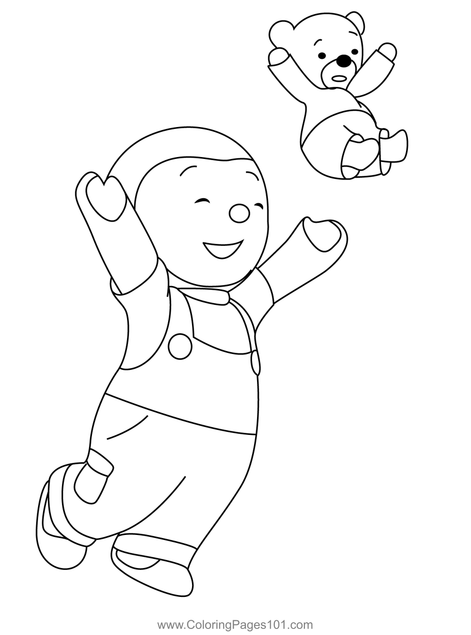 Happy Charley And Mimmo Coloring Page for Kids - Free Charley and Mimmo ...