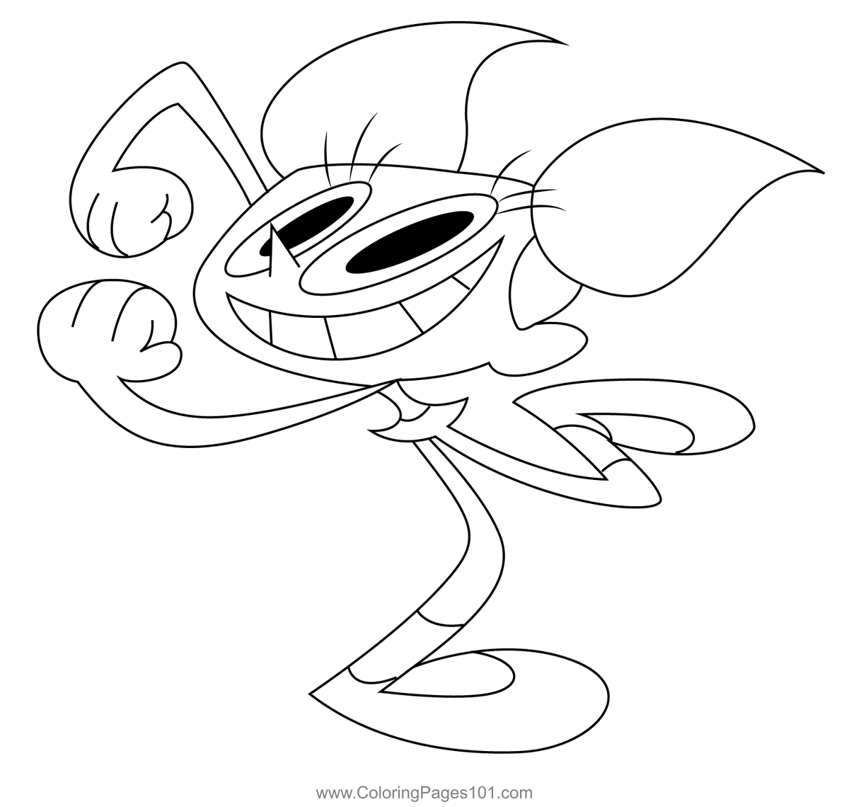 Printable Dexters Laboratory Coloring Pages Ready For Download