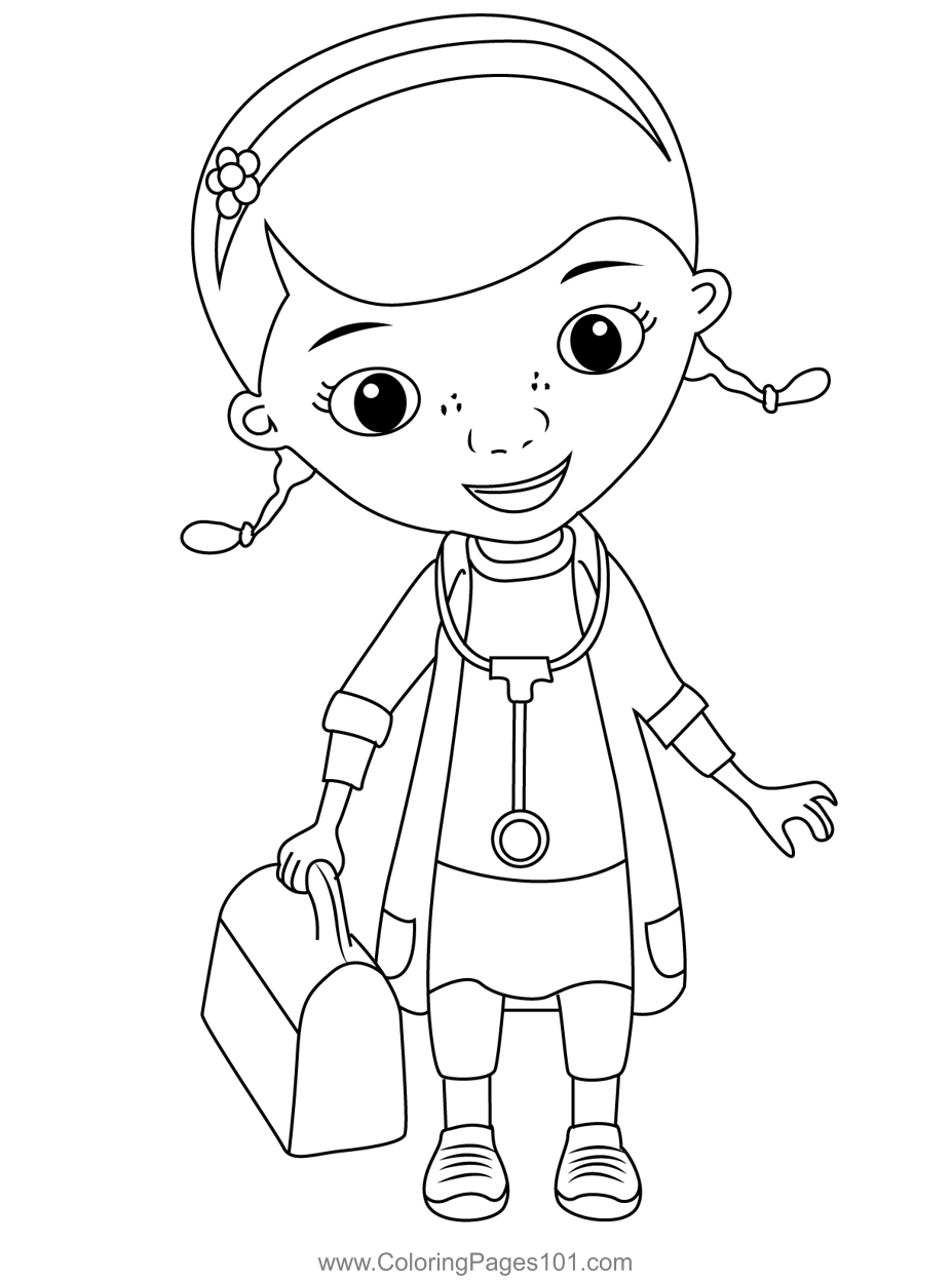 Doc Mcstuffins Printables Coloring Pages