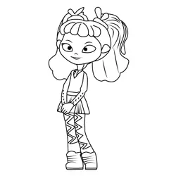 Lyubava Fantasy Patrol Coloring Page